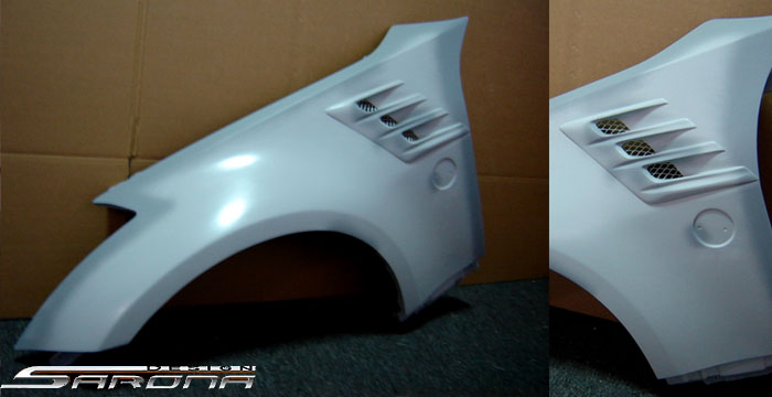 Custom Nissan 350Z Fenders  Coupe (2003 - 2009) - $490.00 (Manufacturer Sarona, Part #NS-010-FD)